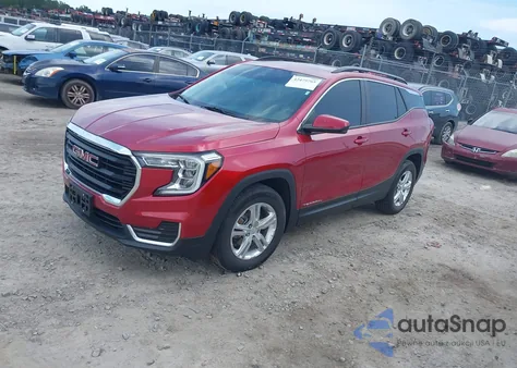 2022 GMC Terrain Fwd Sle from USA, damaged, VIN 3GKALMEV2NL202022